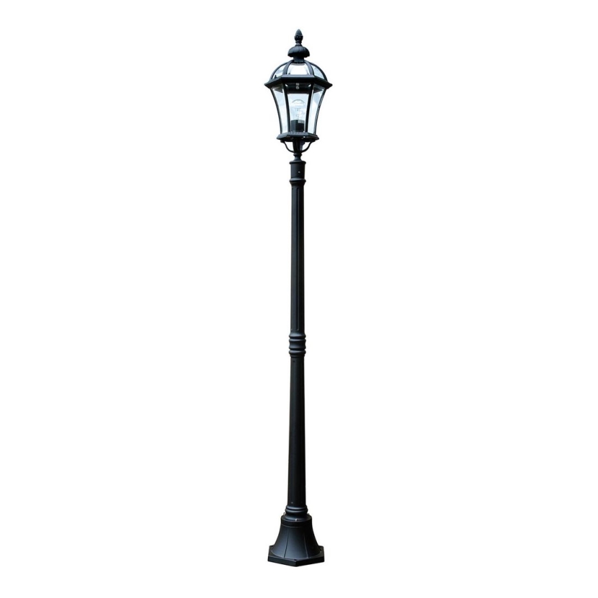 Garden Zone - Utomhuslampa LEDBURY 1xE27/100W/230V IP44 svart