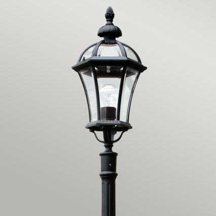 Garden Zone - Utomhuslampa LEDBURY 1xE27/100W/230V IP44 svart