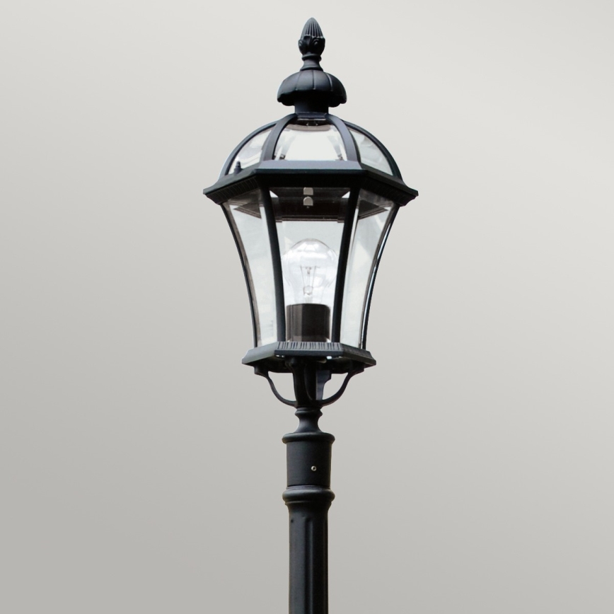 Garden Zone - Utomhuslampa LEDBURY 1xE27/100W/230V IP44 svart