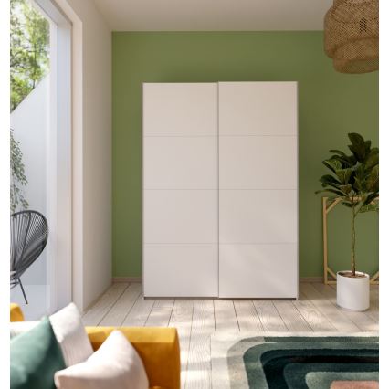 Garderob KARO 150x210 cm vit