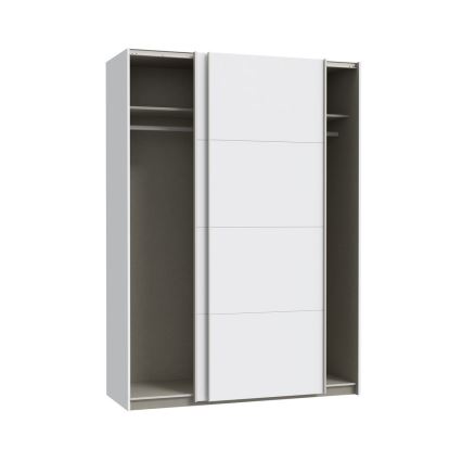 Garderob KARO 150x210 cm vit