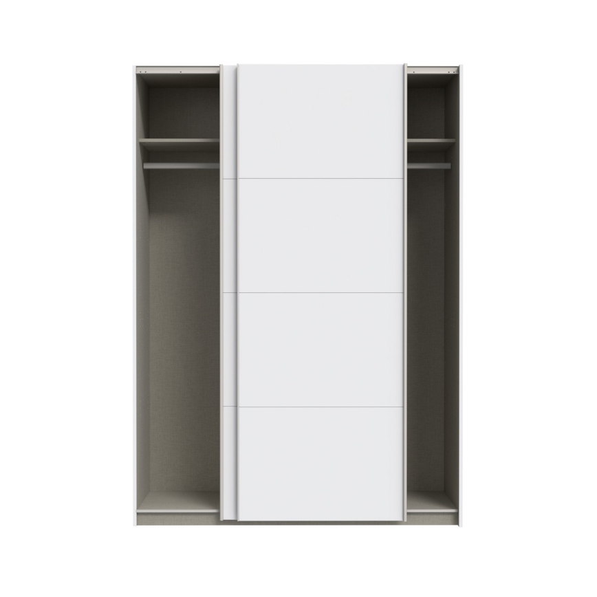 Garderob KARO 150x210 cm vit