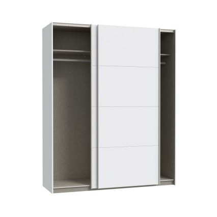 Garderob KARO 170x210 cm vit