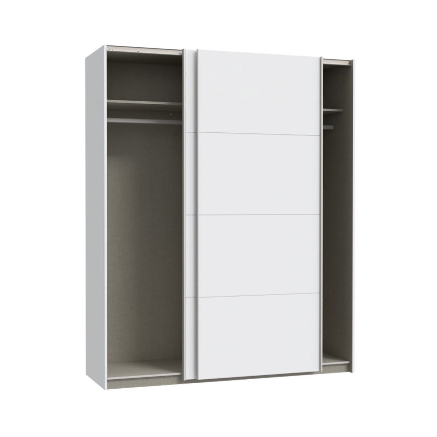 Garderob KARO 170x210 cm vit