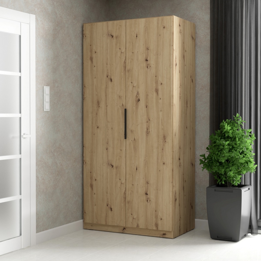 Garderob MARO 100x213 cm, Artisan-ek
