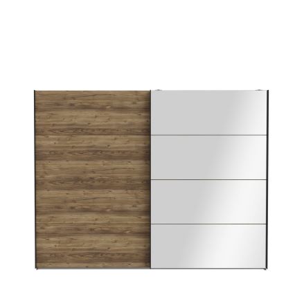 Garderob med spegel OREN 270x210 cm Artisan-ek