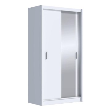 Garderob SABRINA 120x215 cm vit