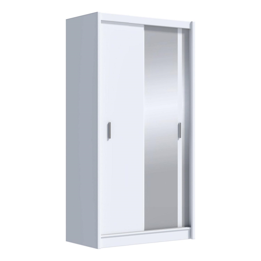 Garderob SABRINA 120x215 cm vit