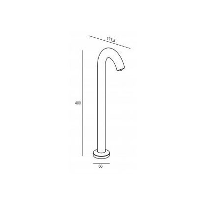 Gardino LX1401-650 - LED Utomhuslampa ORCHIDEE LED/4W/230V IP65