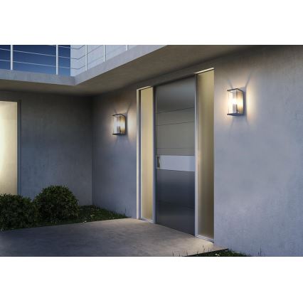 Gardino LX1465 - Utomhuslampa med sensor MELISSA 1xE27/15W/230V IP54