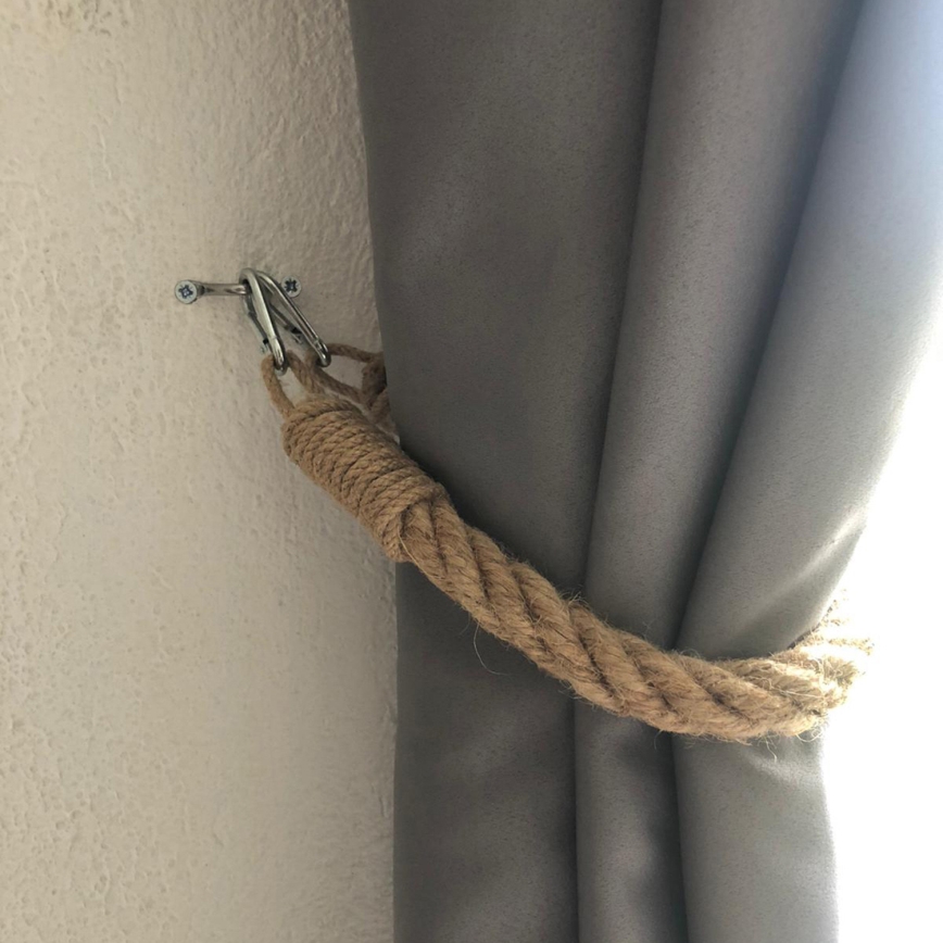 Gardintofs BORURAF 60 cm brun