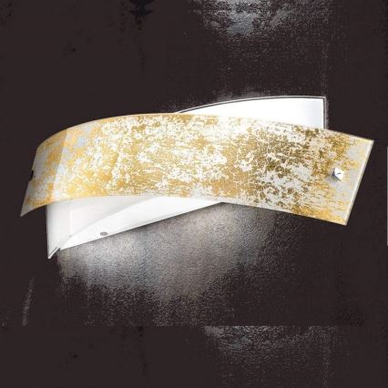 Gea Luce CAMILLA A M oro - Vägglampa CAMILLA 4xE14/28W/230V 54 cm guld