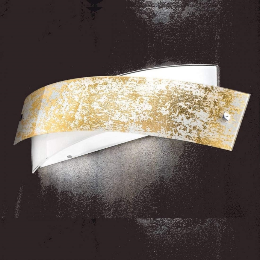 Gea Luce CAMILLA A M oro - Vägglampa CAMILLA 4xE14/28W/230V 54 cm guld