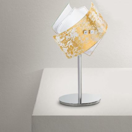 Gea Luce CAMILLA L P oro - Bordslampa CAMILLA 1xE14/42W/230V guld