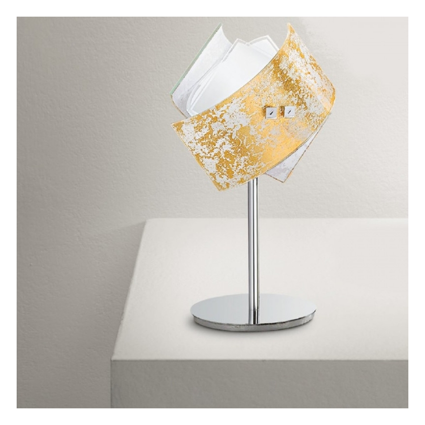 Gea Luce CAMILLA L P oro - Bordslampa CAMILLA 1xE14/42W/230V guld