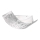 Gea Luce CAMILLA P P arg - Taklampa CAMILLA 3xE14/28W/230V 43 cm silver