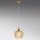 Gea Luce CLEOFE S/10 A - Ljuskrona med textilsladd CLEOFE 1xE27/60W/230V diameter 24 cm