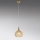 Gea Luce CLEOFE S/11 A - Ljuskrona med textilsladd CLEOFE 1xE27/60W/230V diameter 23 cm