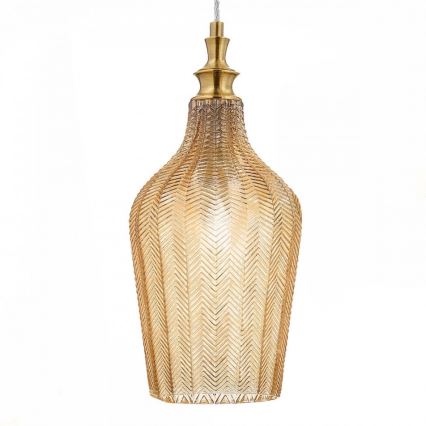 Gea Luce CLEOFE S/12 A - Ljuskrona med textilsladd CLEOFE 1xE27/60W/230V diameter 18 cm