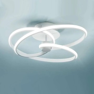 Gea Luce DIVA P P BIANCO - Dimbar LED ytmonterad ljuskrona DIVA LED/42W/230V vit