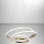 Gea Luce DIVA S P ORO - LED ljusreglerad ljuskrona på textilsladd DIVA LED/43W/230V guld