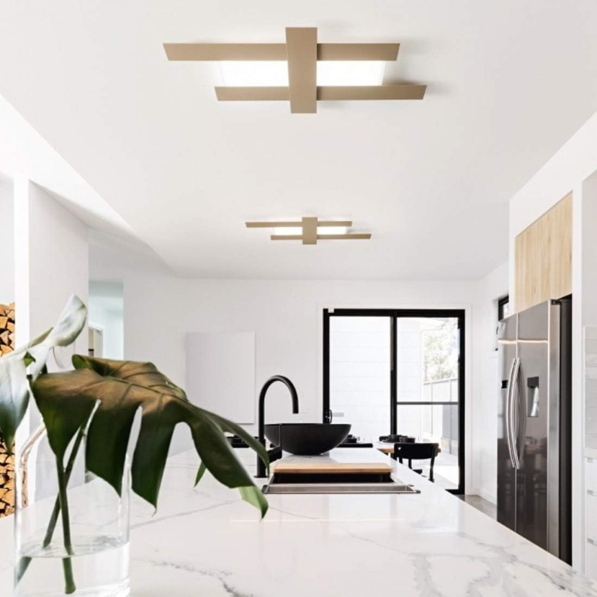 Gea Luce DOHA P G T - LED taklampa DOHA LED/50W/230V 104 cm beige