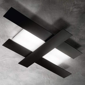 Gea Luce DOHA P P N - LED taklampa DOHA LED/30W/230V 65,5 cm svart