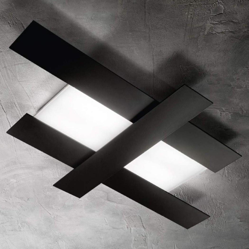 Gea Luce DOHA P P N - LED taklampa DOHA LED/30W/230V 65,5 cm svart