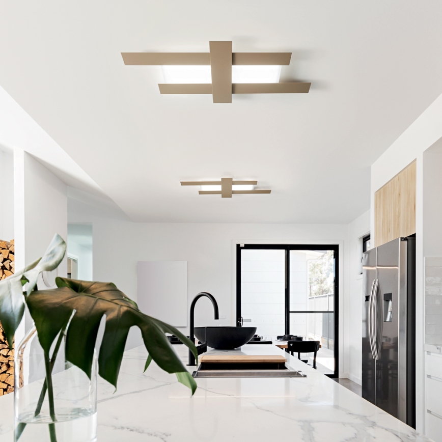 Gea Luce DOHA P P T - LED taklampa DOHA LED/30W/230V 65,5 cm beige