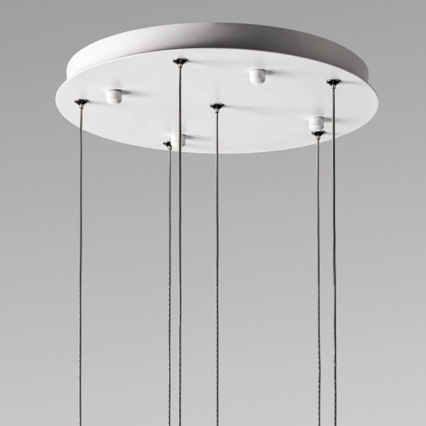 Gea Luce SFERA S6 G - Ljuskrona med textilsladd SFERA 6xG9/28W/230V