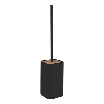 Gedy - Fristående toalettborste NINFEA svart/bambu