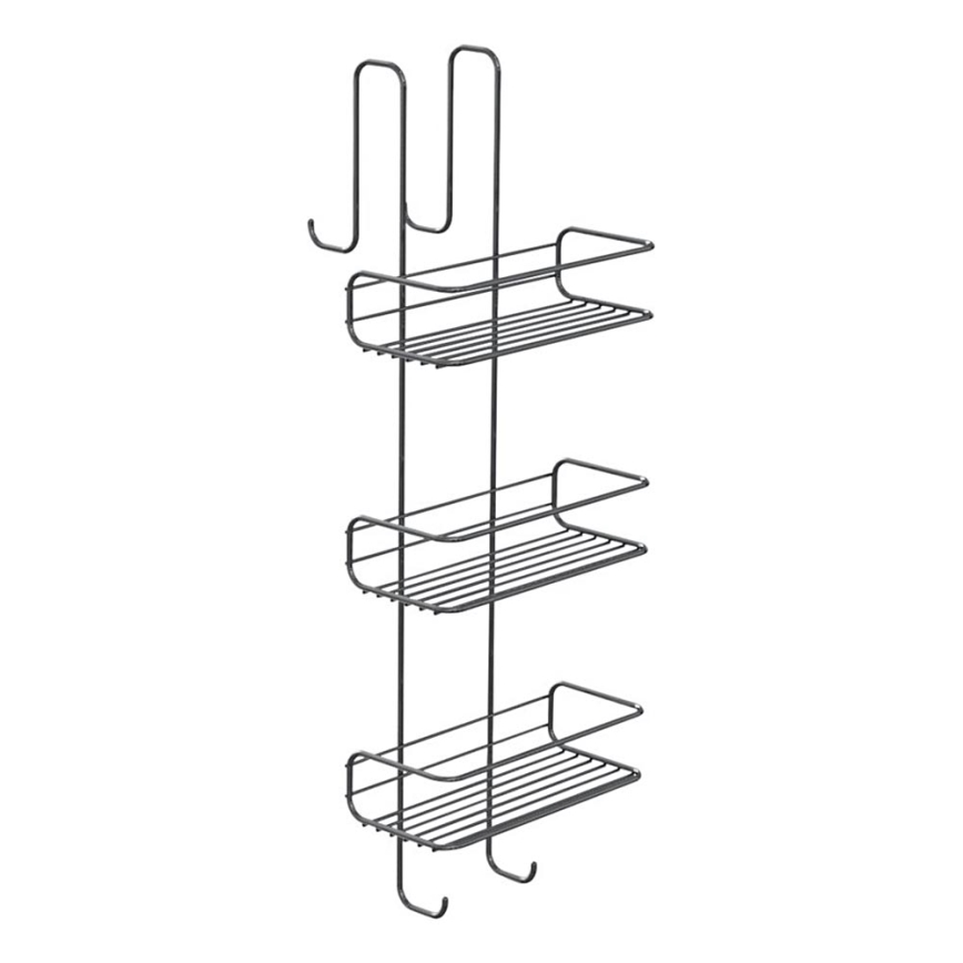 Gedy - Väggmonterad duschhylla CHROM LINE 68x24 cm i blank krom