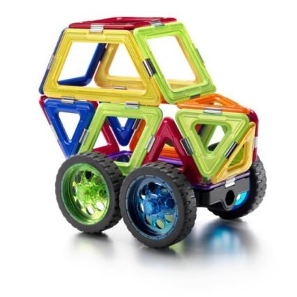 GeoSmart - Magnetiskt byggset 100 delar