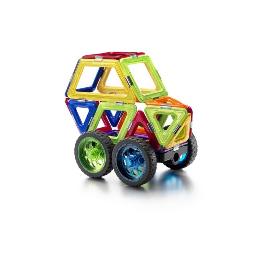GeoSmart - Magnetiskt byggset 100 delar