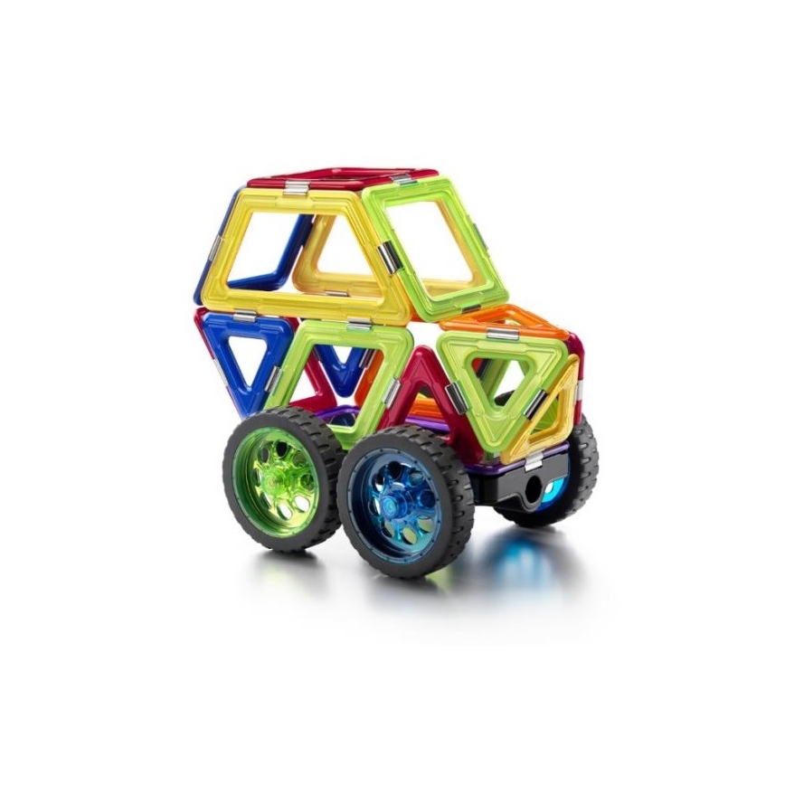GeoSmart - Magnetiskt byggset 100 delar