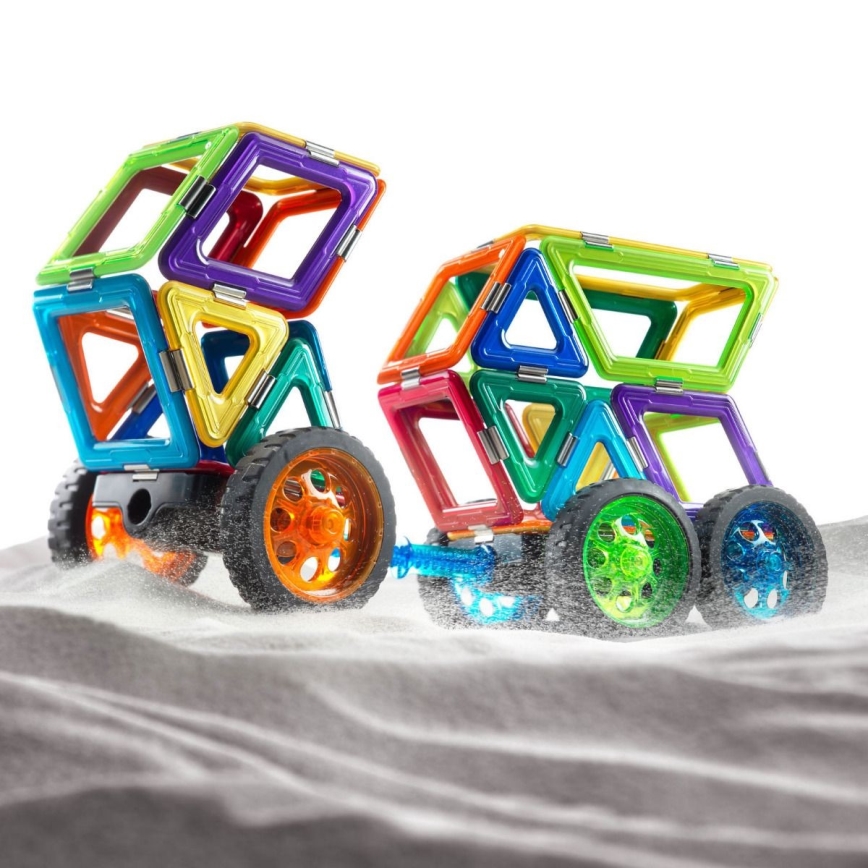 GeoSmart - Magnetiskt byggset Space Truck 42 delar