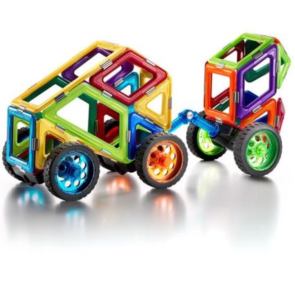GeoSmart - Magnetiskt byggset Space Truck 42 delar