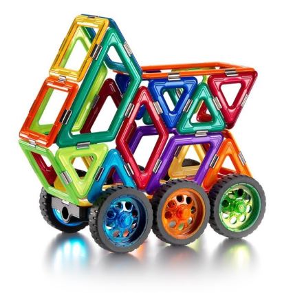 GeoSmart - Magnetiskt byggset Space Truck 42 delar