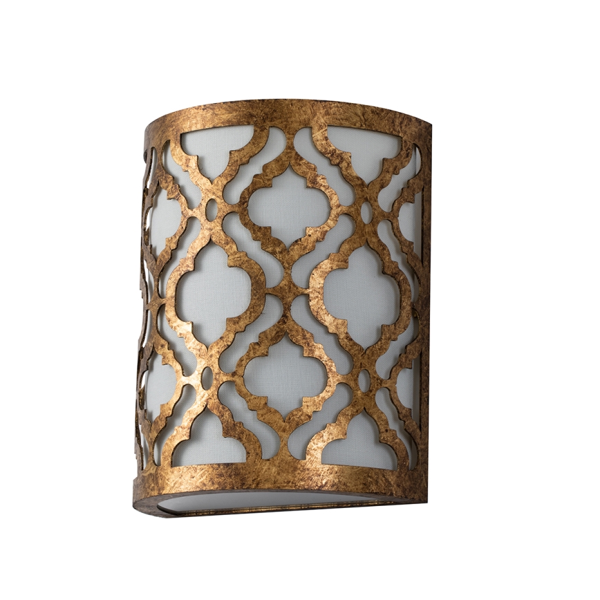 Gilded Nola - Vägglampa ARABELLA 1xE27/60W/230V
