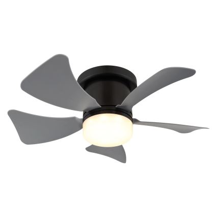 Globo - LED Dimbar takfläkt LED/10W/230V 3000-6500K grå + fjärrkontroll