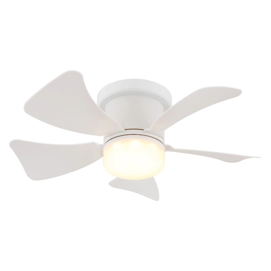 Globo - LED Dimbar takfläkt LED/10W/230V 3000-6500K vit + fjärrkontroll