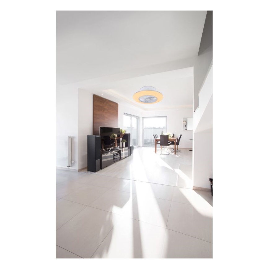 Globo - LED Dimbar taklampa med fläkt LED/40W/230V 3000-6000K + fjärrkontroll
