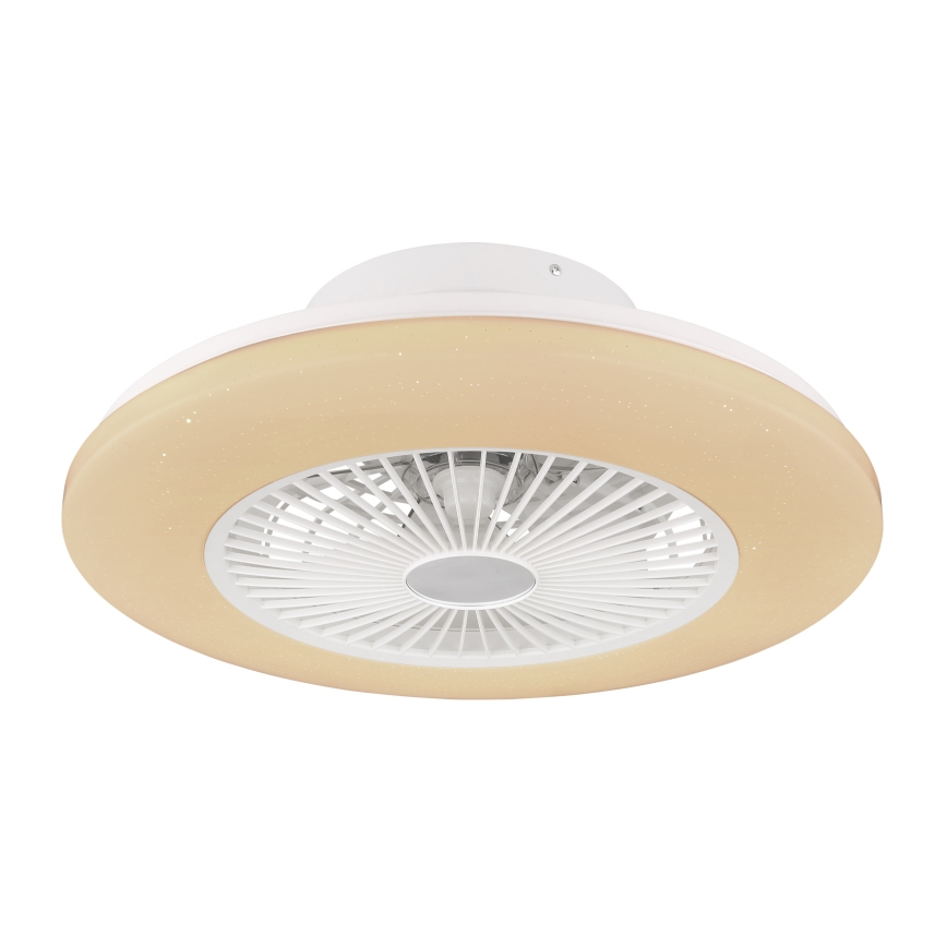 Globo - LED Dimbar taklampa med fläkt LED/30W/230V 3000-6500K + fjärrkontroll