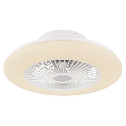 Globo - LED Dimbar taklampa med fläkt LED/30W/230V 3000-6500K + fjärrkontroll