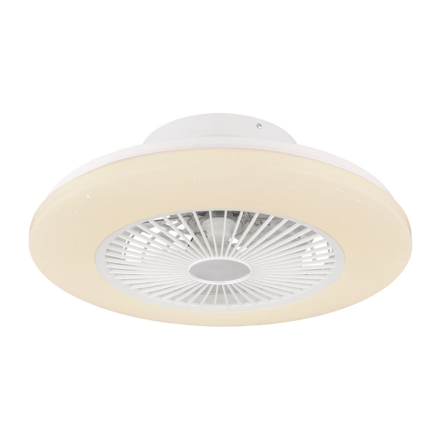 Globo - LED Dimbar taklampa med fläkt LED/30W/230V 3000-6500K + fjärrkontroll