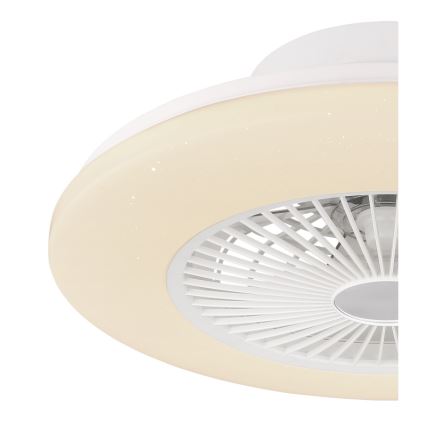 Globo - LED Dimbar taklampa med fläkt LED/30W/230V 3000-6500K + fjärrkontroll