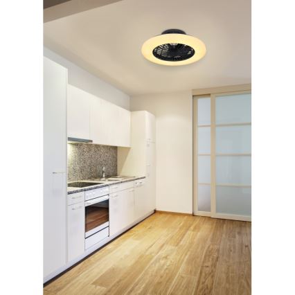 Globo - LED dimbar taklampa med fläkt LED/30W/230V 3000-6500K + fjärrkontroll