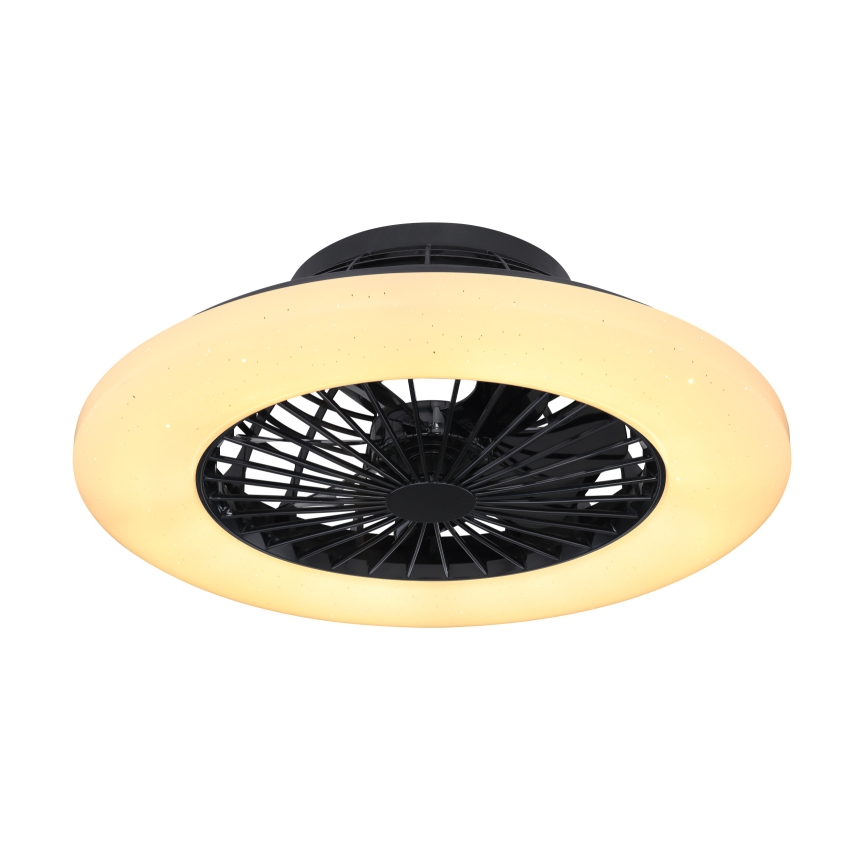Globo - LED Dimbar taklampa med fläkt LED/30W/230V 3000-6500K + fjärrkontroll