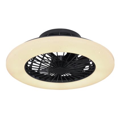 Globo - LED Dimbar taklampa med fläkt LED/30W/230V 3000-6500K + fjärrkontroll