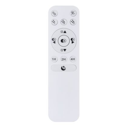 Globo - LED Dimbar taklampa med fläkt LED/30W/230V 3000-6500K + fjärrkontroll